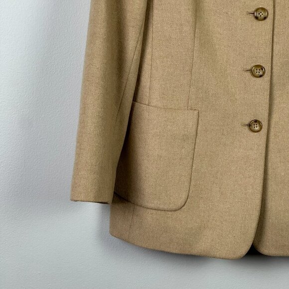 Vintage Talbot's Petites Camel Hair Blazer - Picture 6 of 9